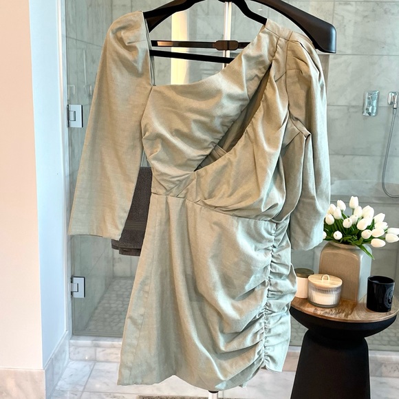 Revolve ATOIR Perfect Places Sage Green Mini Dress, US Size 8 (runs small) - Picture 4 of 16